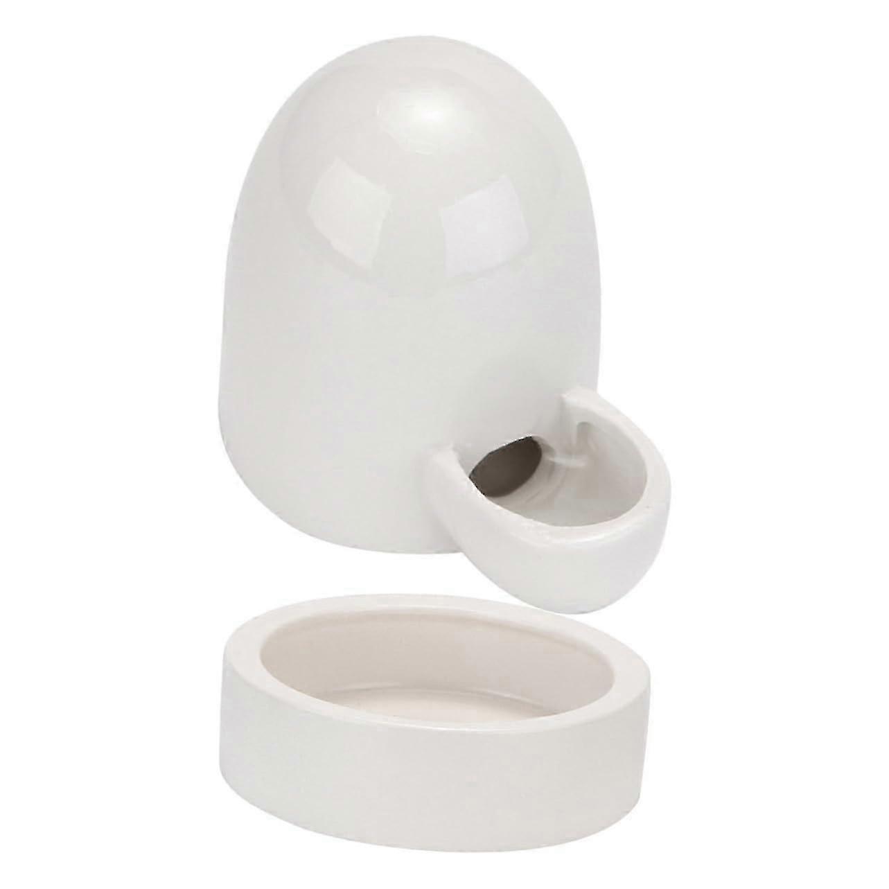 Chicken Poultry Feeder and Waterer With Large Round Bowl WearResistant Material For Chickens Hens And Pigeons