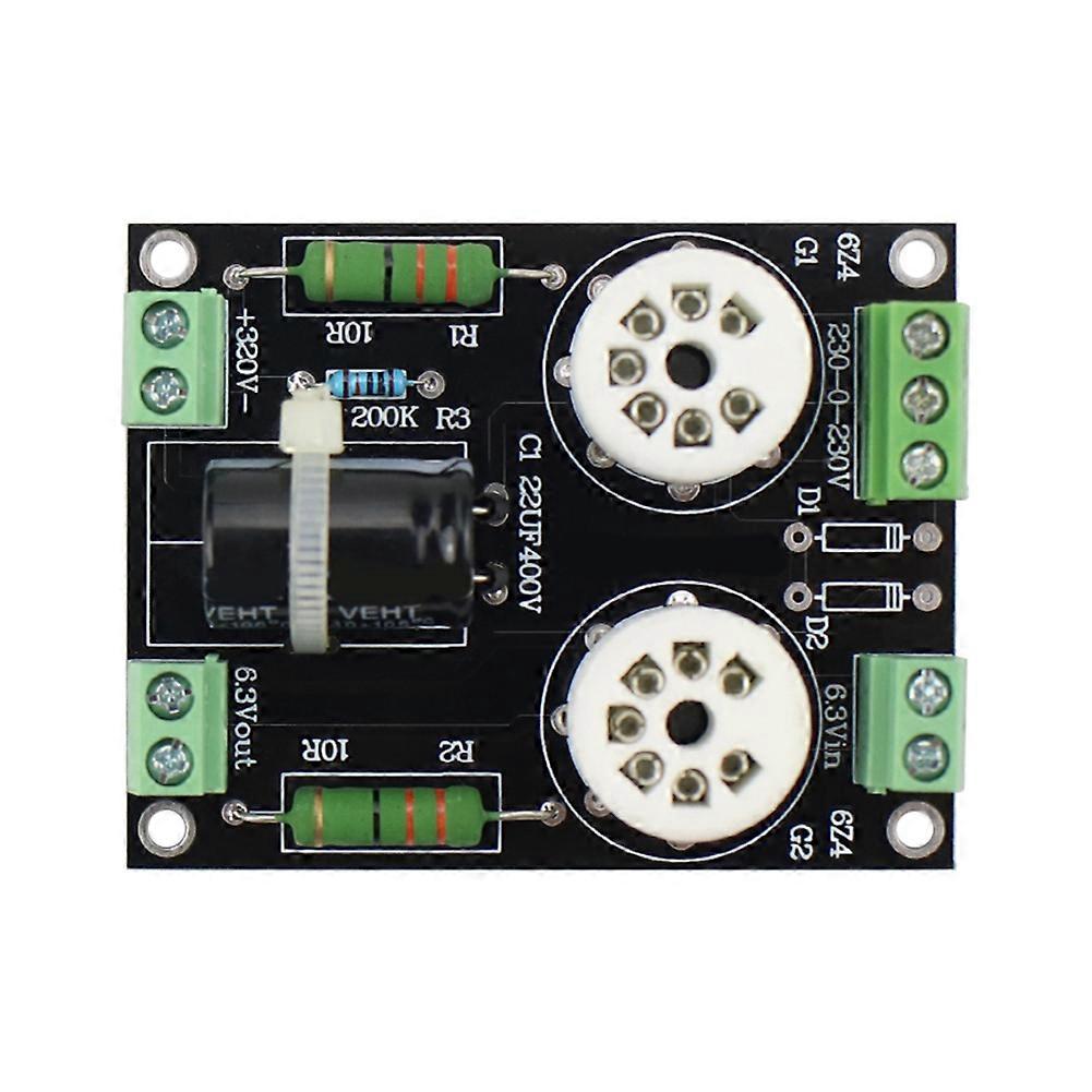 6Z4 Rectifier Dual Tube Preamplifier Bile Rectifier Filter Board Experimental Power Supply Single Dual Power Winding