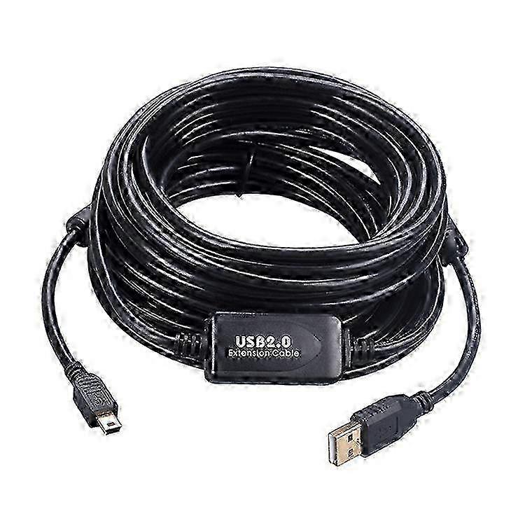 10m Mini 5 Pin to USB 2.0 Camera Extension Data Cable