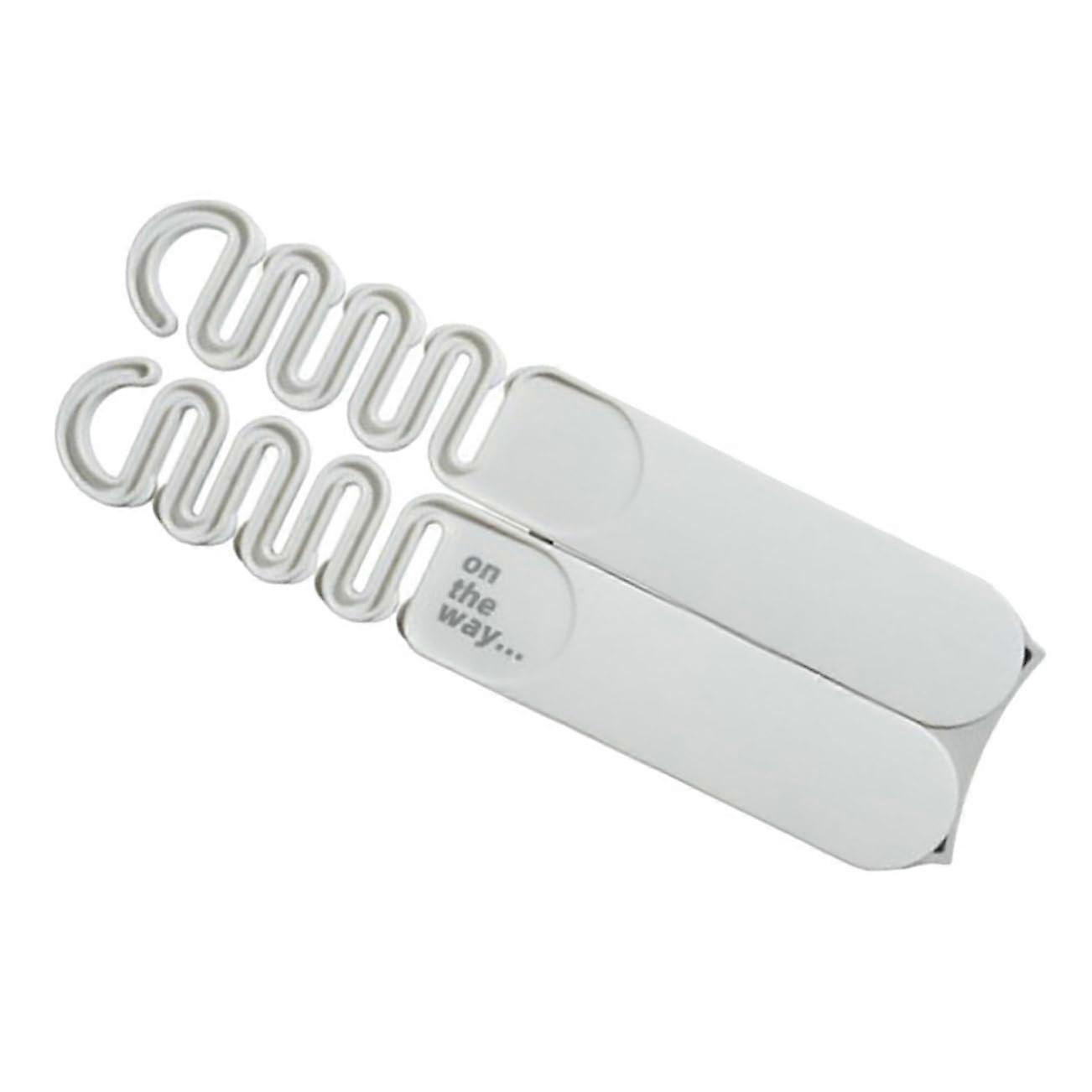 Travel Clothes Hanger Folding Drying Rack Space Saving for Laundry Dorm Travel Ash Gray