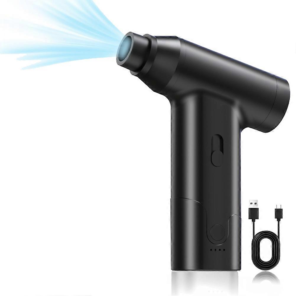 Compressed Air Duster, Portable Electric Air Duster for Computer, Car, Home, Office, Cordless Keyboard Cleaner