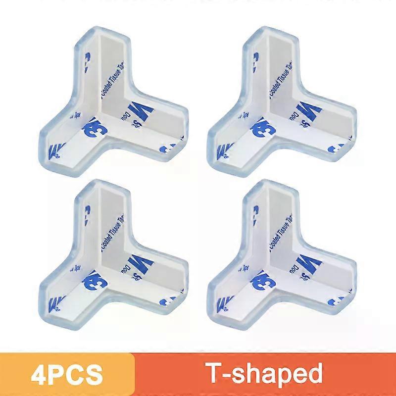 4/12PCS Transparent Anti Collision Angle PVC Pad Child Safety Corner Guard Baby Collision Proof Protector Table Corner