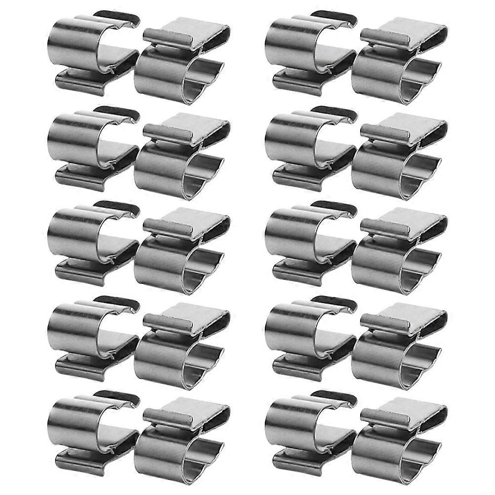 Wire Harness Clips Photovoltaic Cable Clamp for Solar Panel 20Pcs