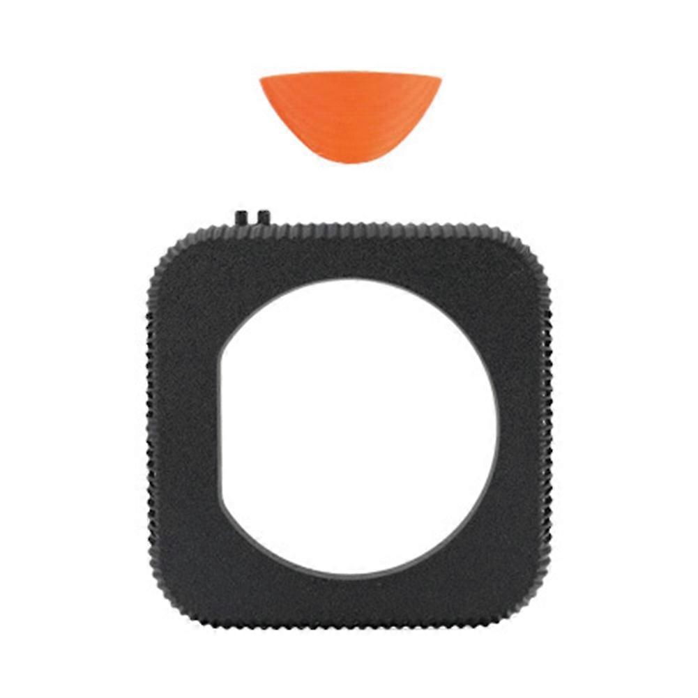 3D Printing Computer Base Power Button Front Heat Dissipation Bracket Dustproof Host Accessories for Mac Mini M4 Black