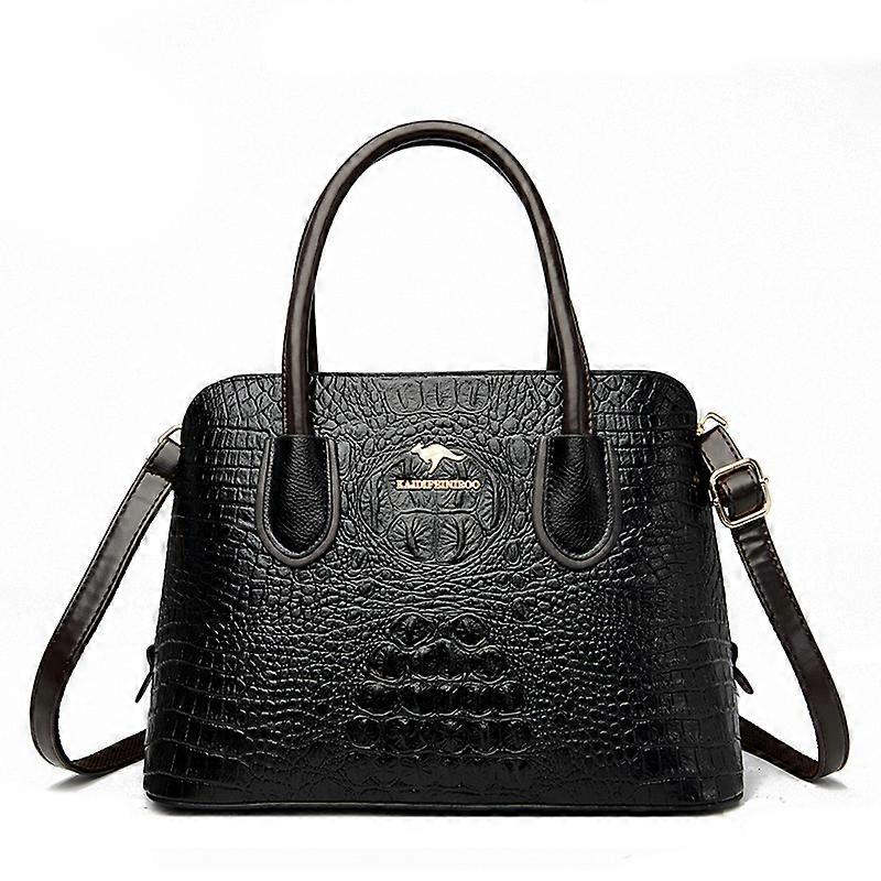 Women's Bag, PU Material, Crocodile Pattern, Medium Size, Daily Handbag