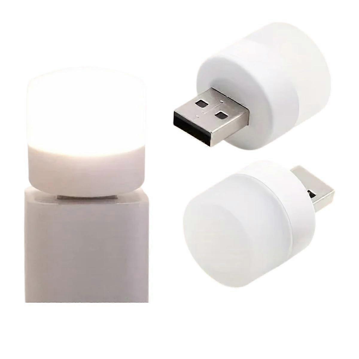 2pcs USB LED Light, 5V EyeFriendly Reading Lamp for Laptop, Book, Computer and Power Bank