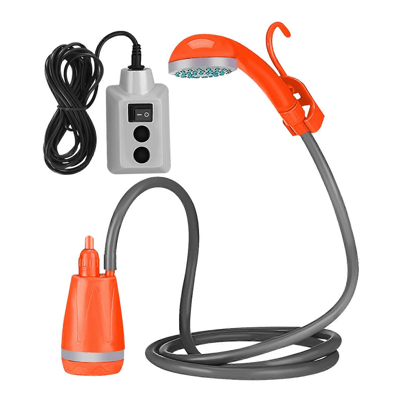 Shower Camping Portable Shower Pump Rechargeable Outdoor Pump