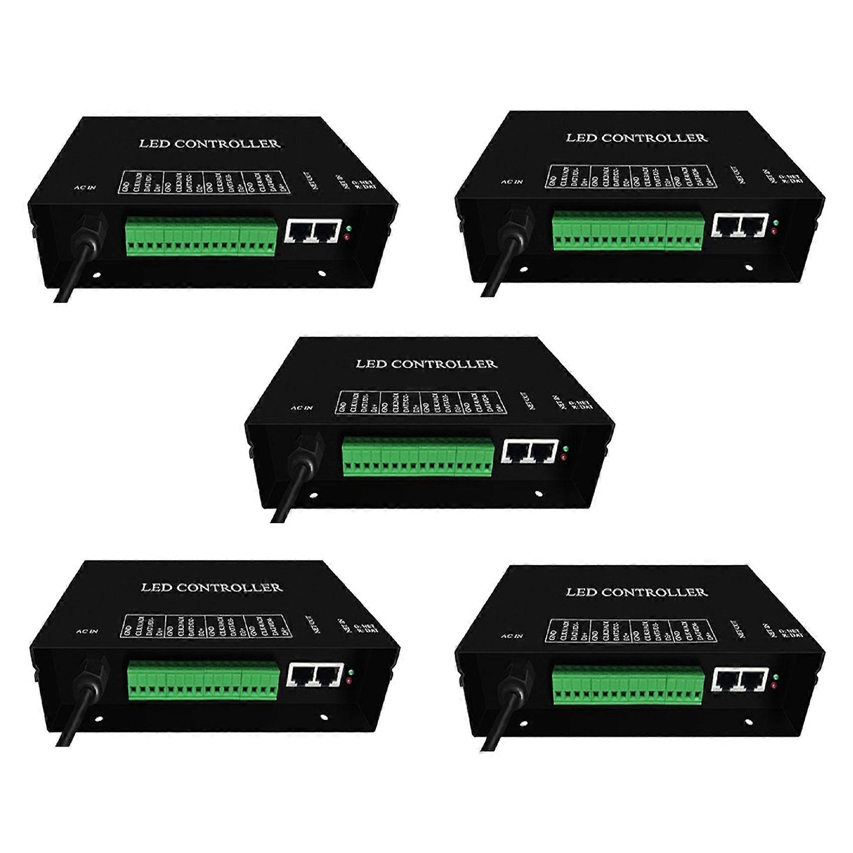 5X H802RA 4 Ports (4096 Pixels) Artnet Controller DMX Artnet Controller WS2801 WS2811 Artnet Madrix Pixel Controller