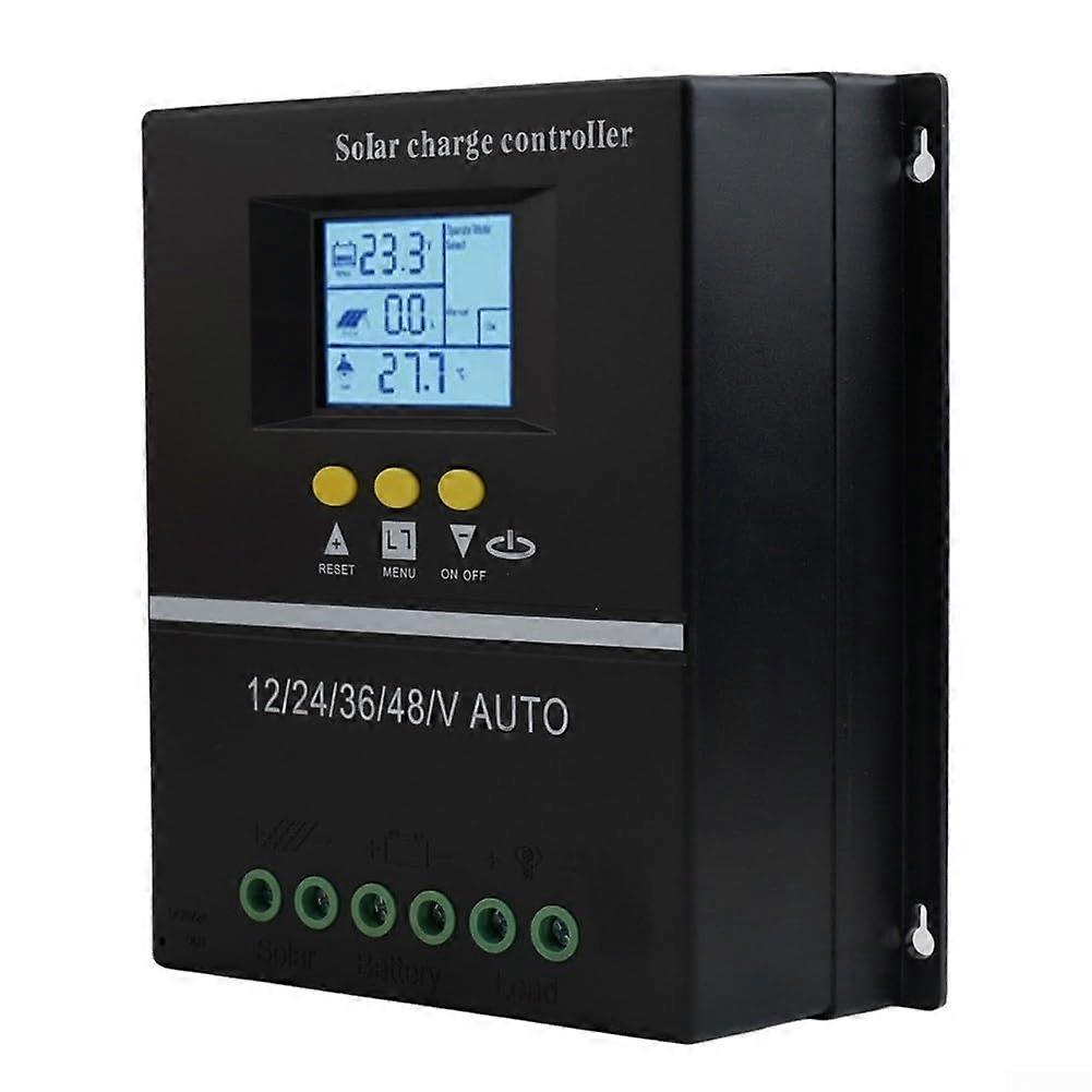 200A MPPT Solar Charge Controller 12V 24V 36V 48V LCD Display Dual USB for Lead Acid Lithium