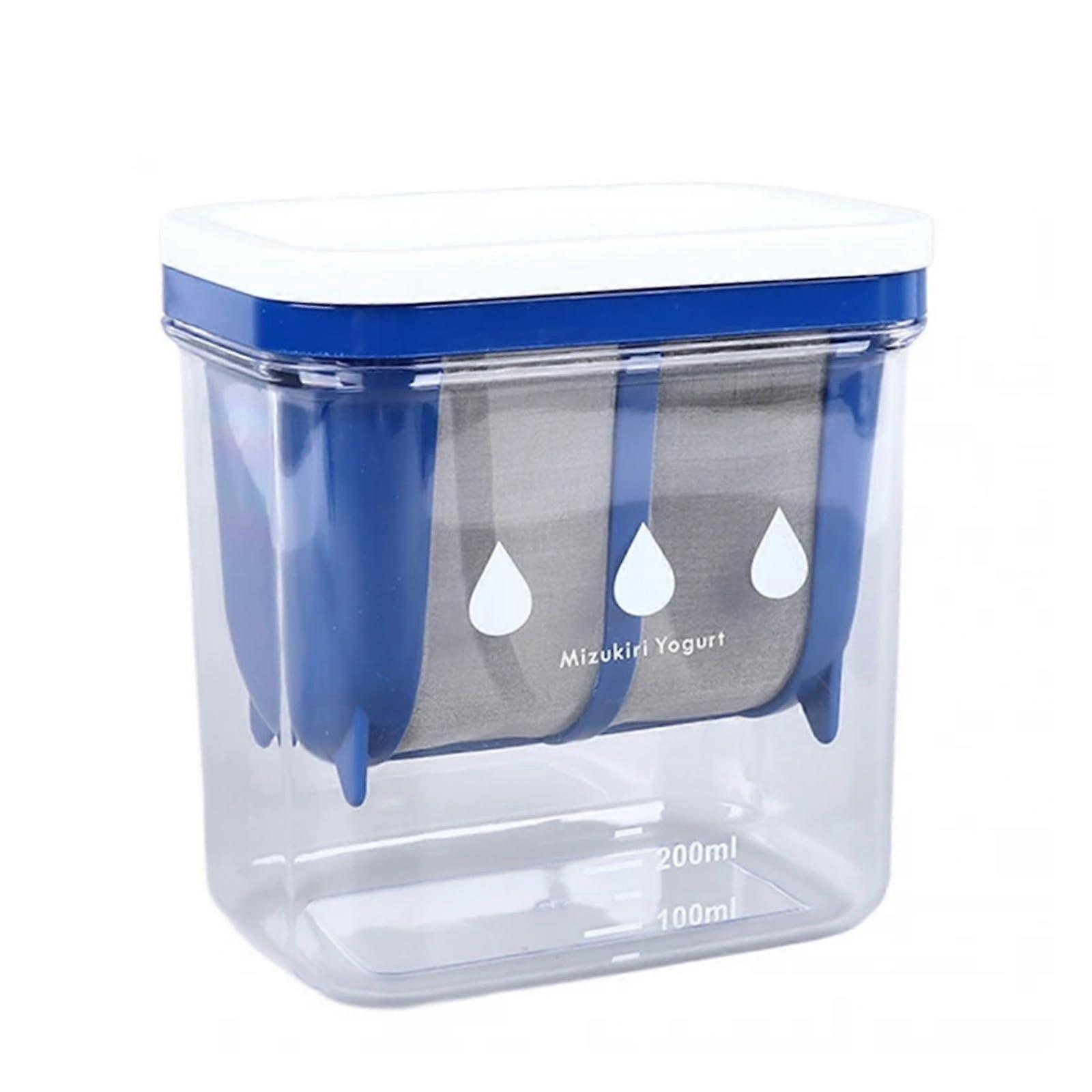 Large Capacity Greek Yogurt Maker AS Resin Strainer for Efficient Whey and Moisture Separation