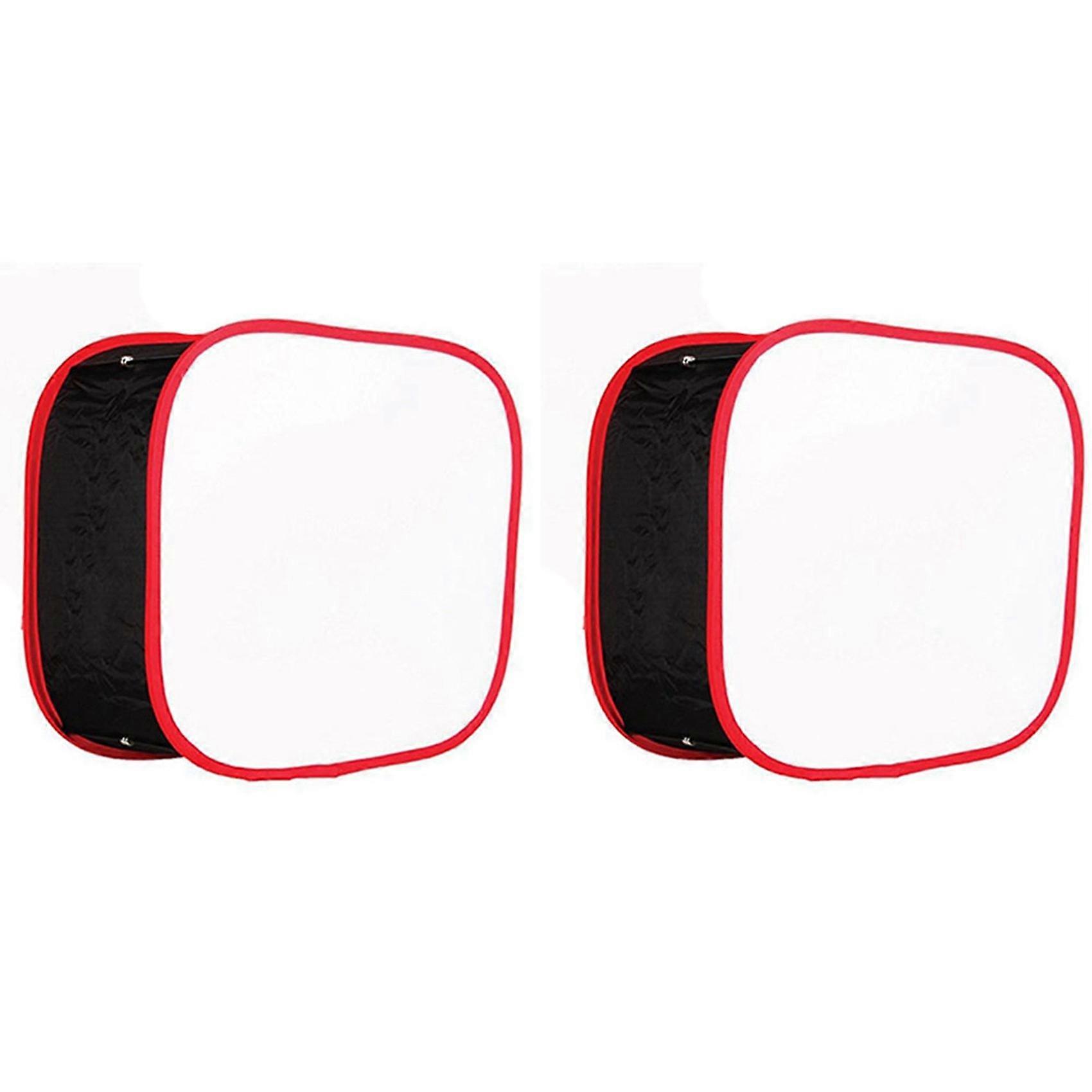 2X Portable Collapsible Softbox LED Light Panel Diffuse Light Room Lighting Modifier for LED Light