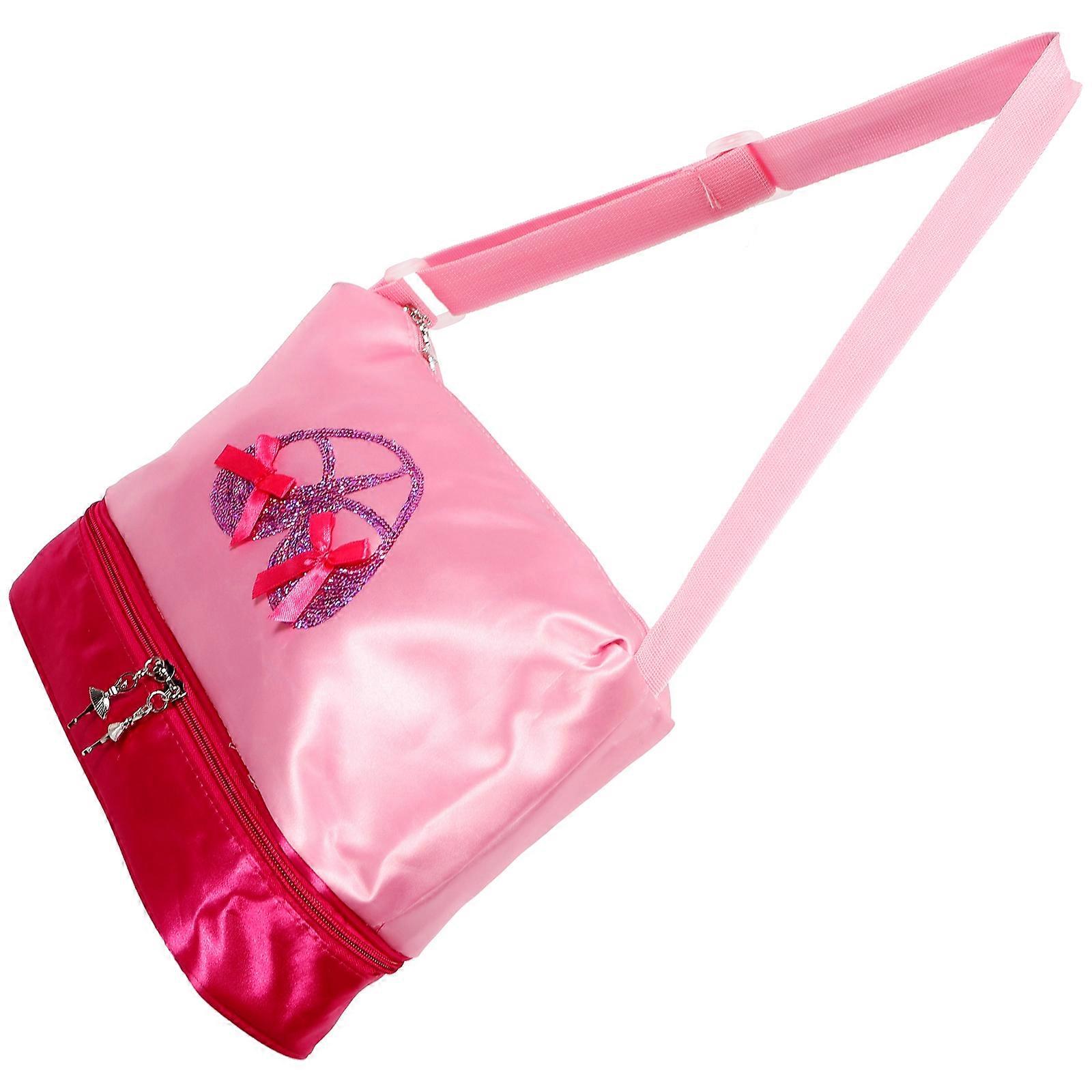 Girls Dance Bag With Rectangular Shape Adjustable Strap For Outdoor Activities 1Set