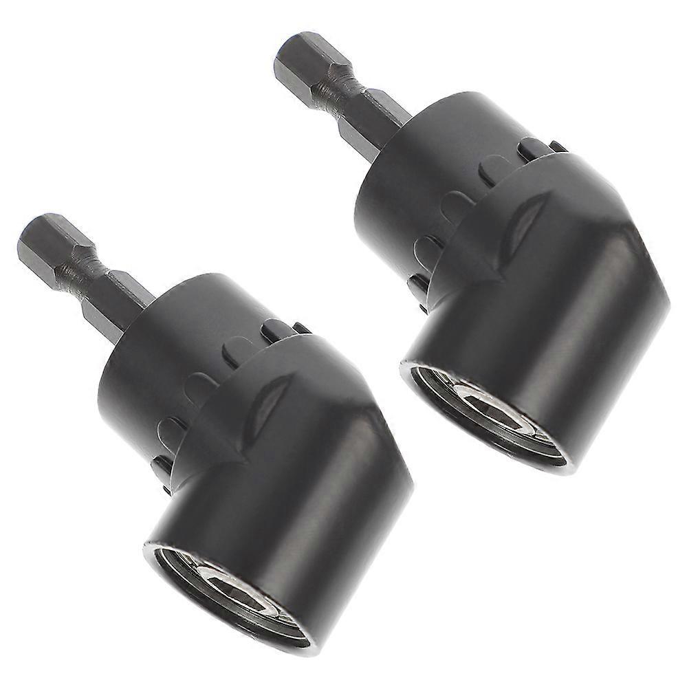 Multi-Angle Drill Bit Extension Angled Bit Holder 105 Degree Angle Driver Adapter Power Drill Tool Electric Drill Accessories 2Pcs