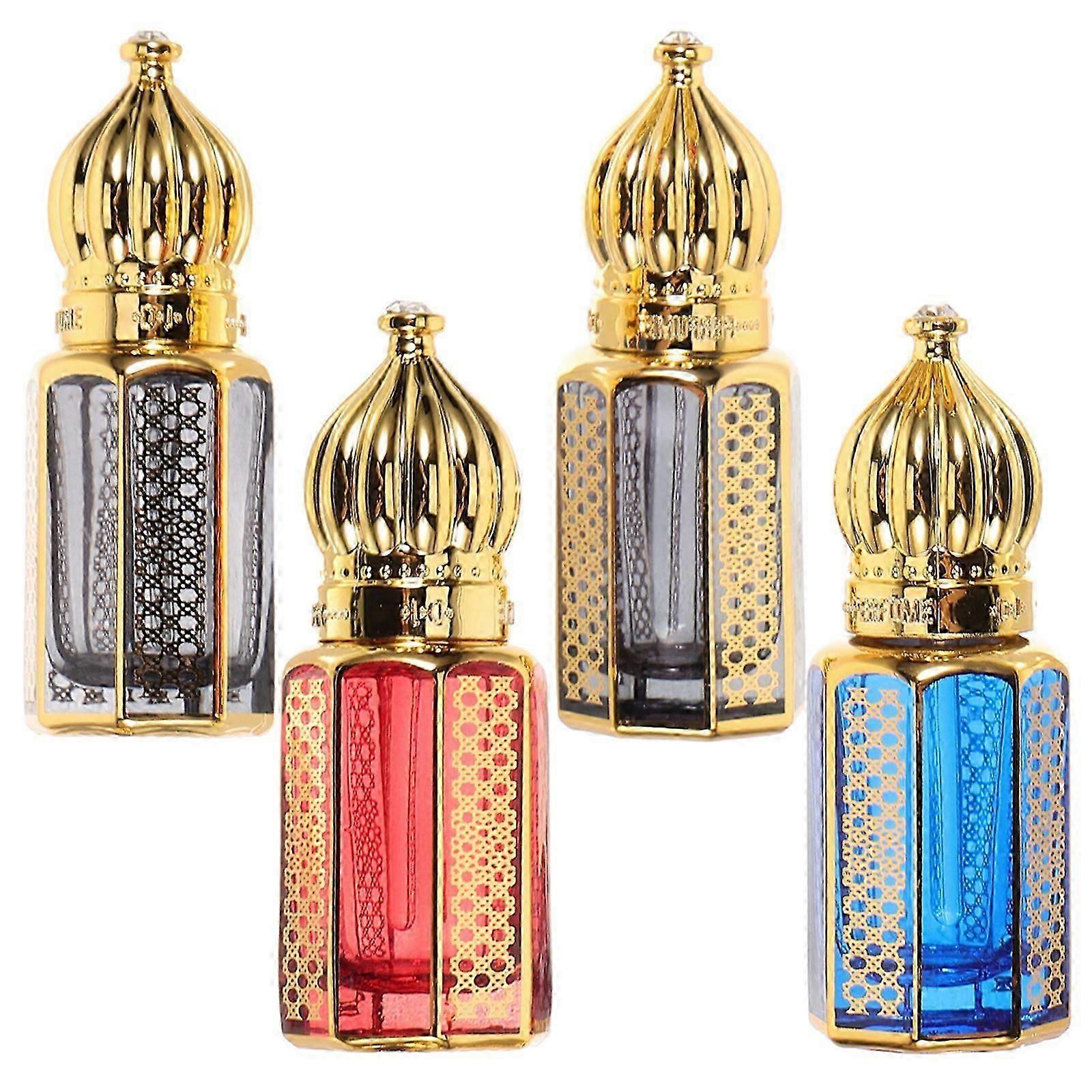 Creative Refillable Perfume Bottle Decorative Glass Perfume Organizer Delicate Perfume Dispenser