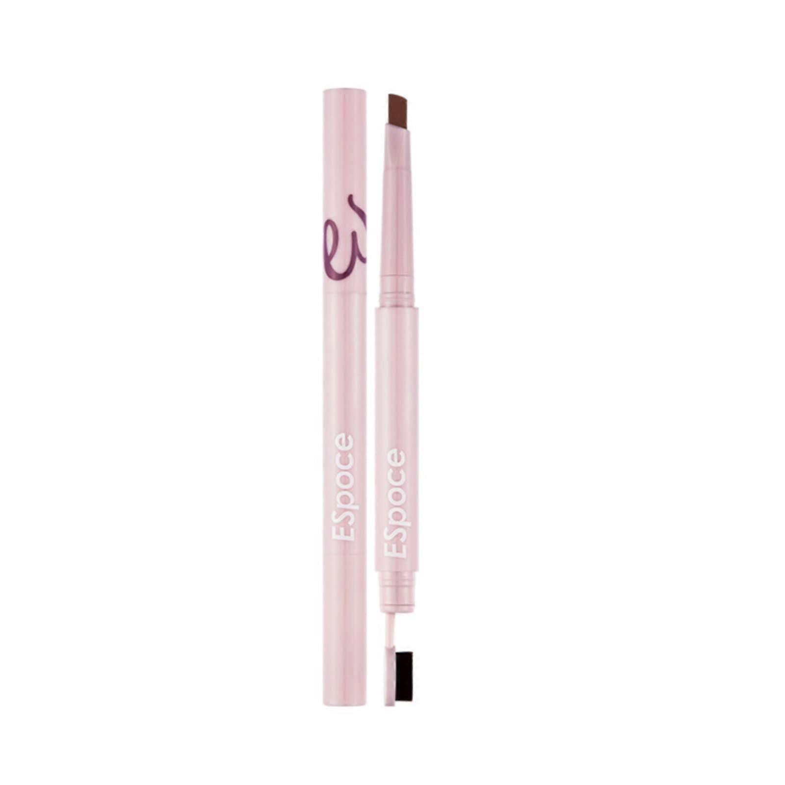 Waterproof DualEnd Microblading Eyebrow Pencil with Brush for Natural LongLasting Brows