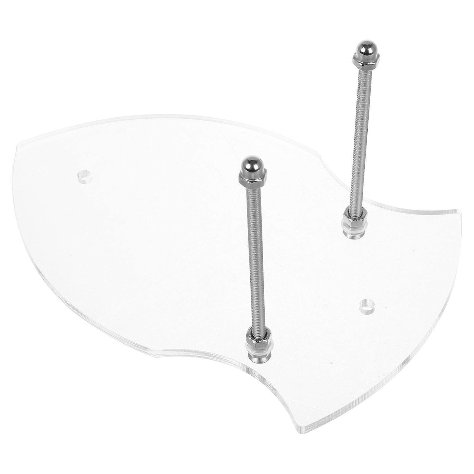 Transparent Sword Display Stand Holder for 4Pcs Wall Mounted Sword