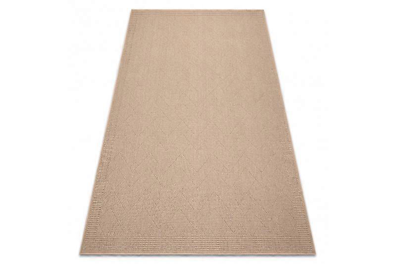 Wool carpet VILLA 7636/77800 Zigzag SIZAL, flat-woven beige