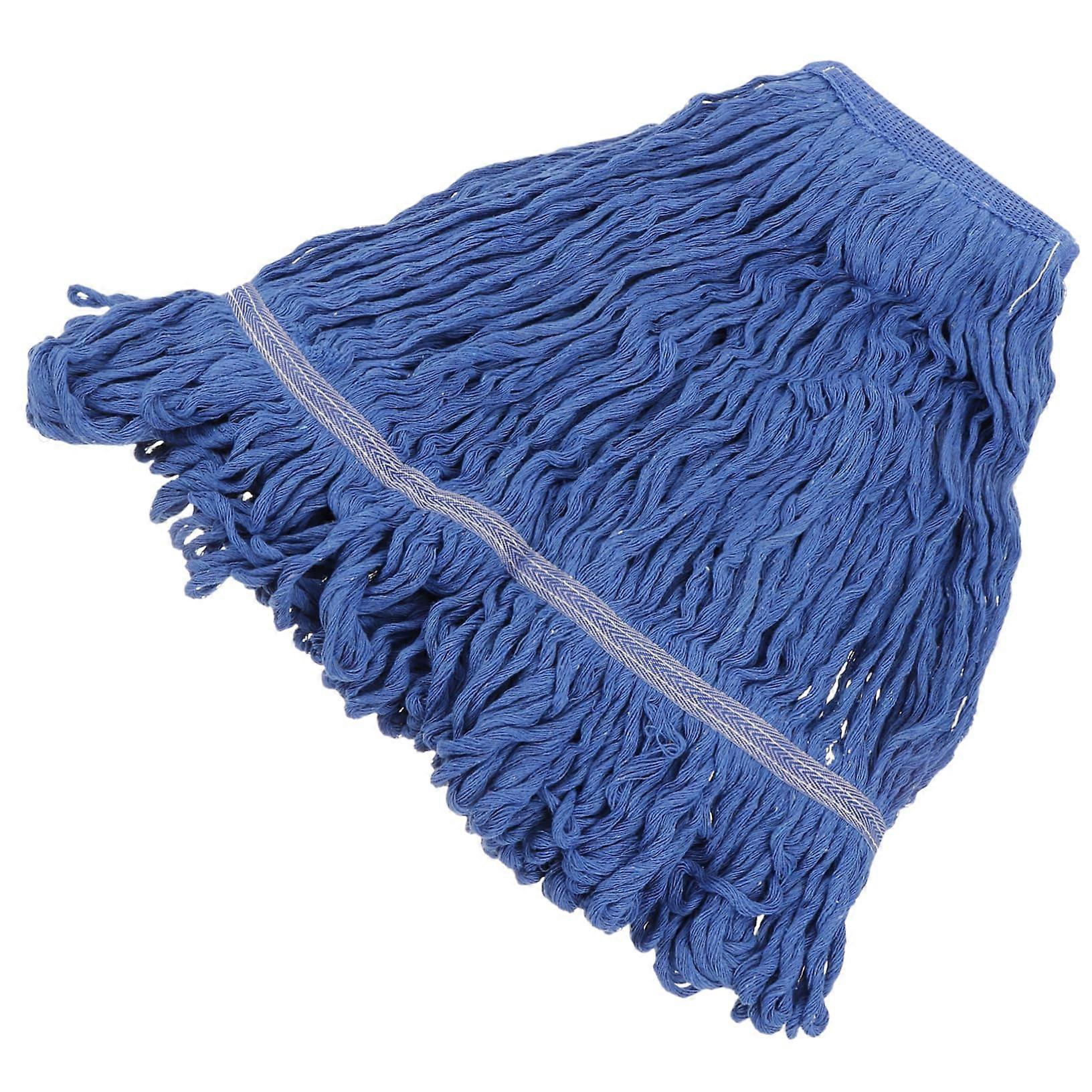 Industrial Mop Refill Cotton Polyester Heavy Duty Mop Head Replacement for MultiSurface Cleaning