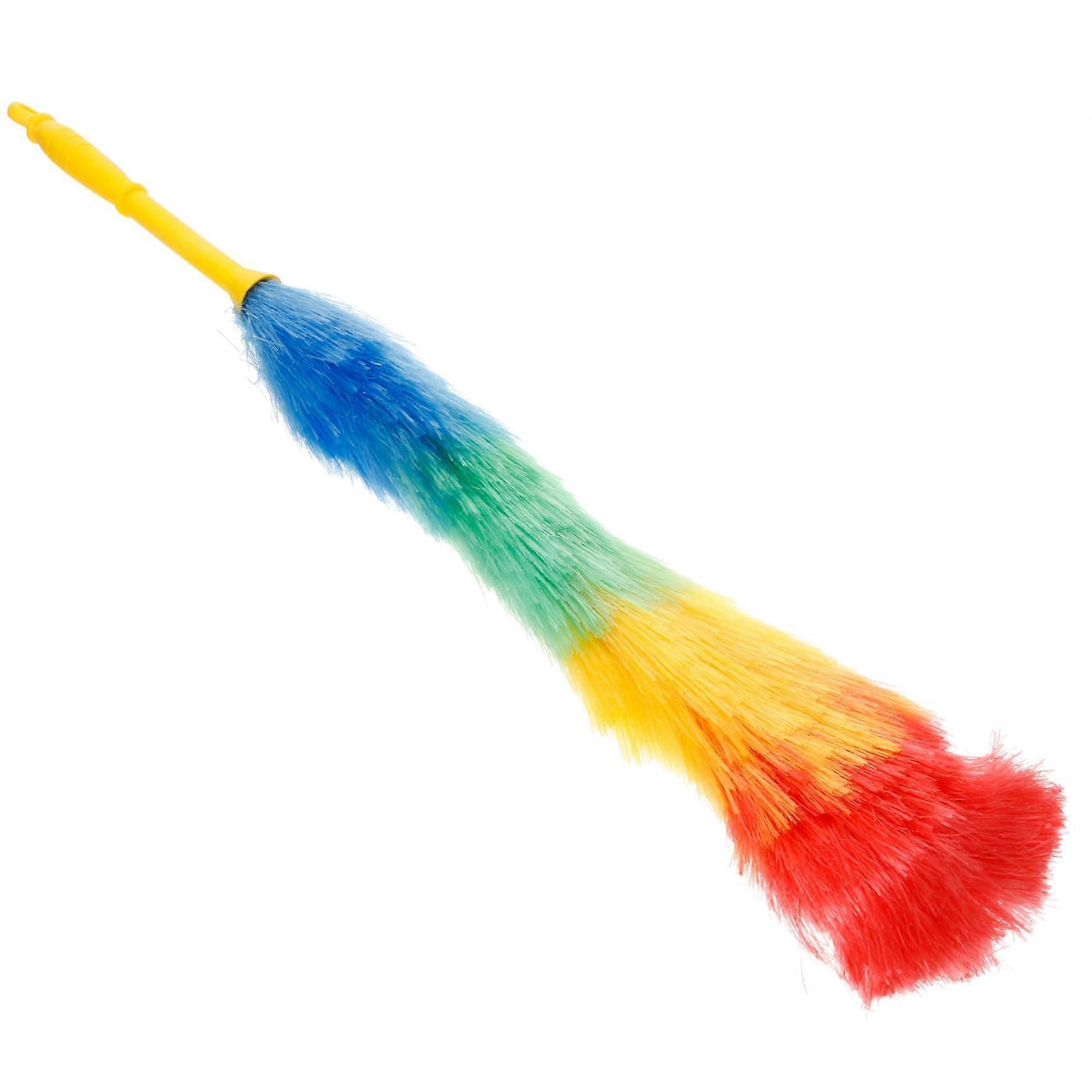 Reusable Handheld Cleaning Duster with Ergonomic Soft Brush for MultiSurface Dust Removal