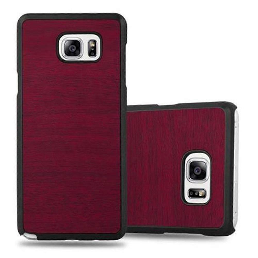 Funda protectora Samsung Galaxy NOTE 5 - Cubierta rígida con aspecto de madera