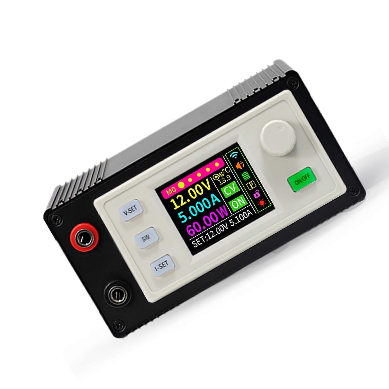 DC Boost Converter 120W Adjustable with LCD, MPPT Solar Charge Controller 636V for Electronics