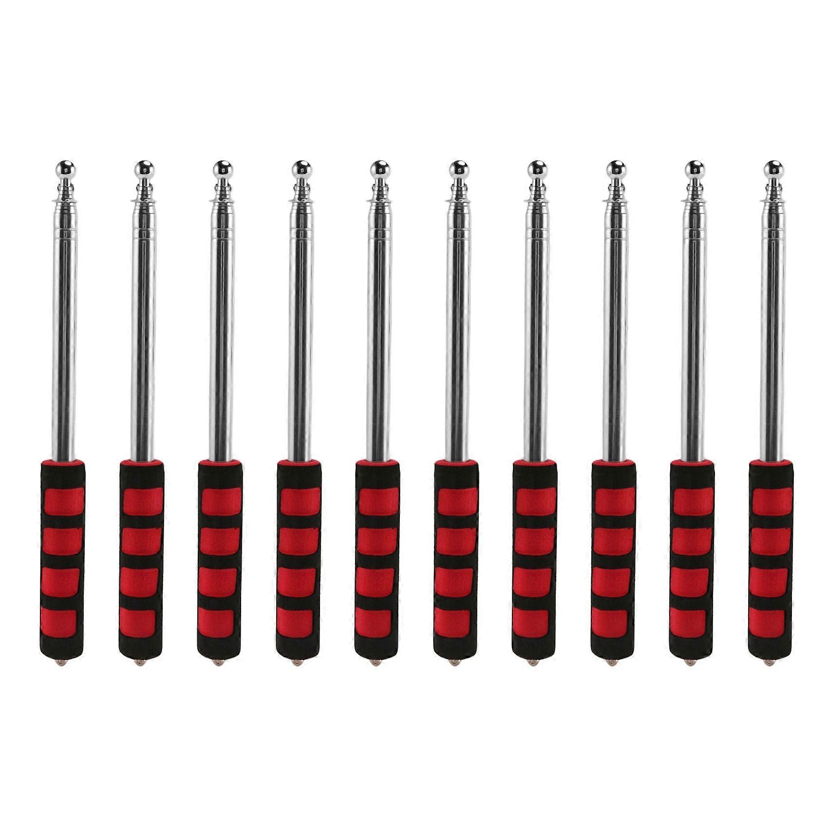 10X Extendable 2M Portable Telescopic Handheld Flag Pole Tool for Flags Windsock