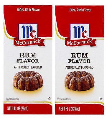 McCormick Rum Flavor 2 Pack