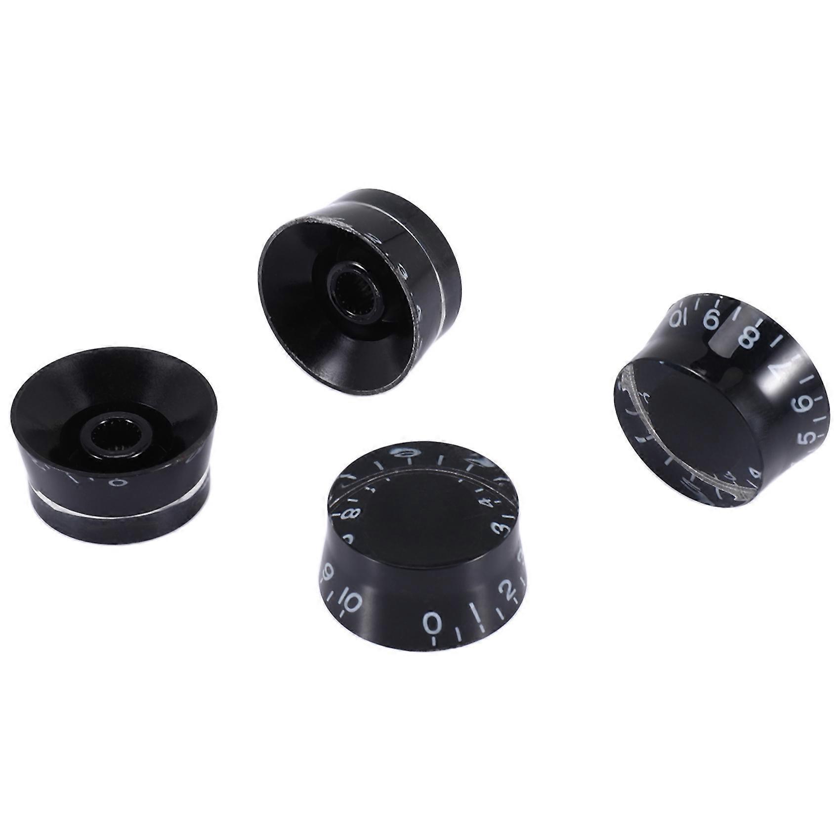4Pcs Electric Guitar Top Hat Knobs Speed Volume Tone Control Knobs Compatible for Les Paul LP Style Guitar