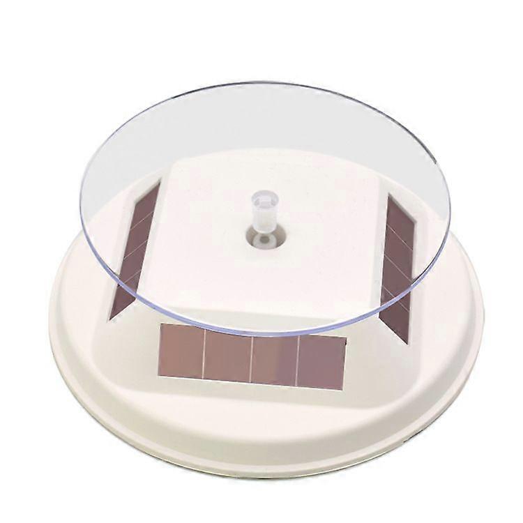 12cm Solar Rotating Display Stand Props Turntable