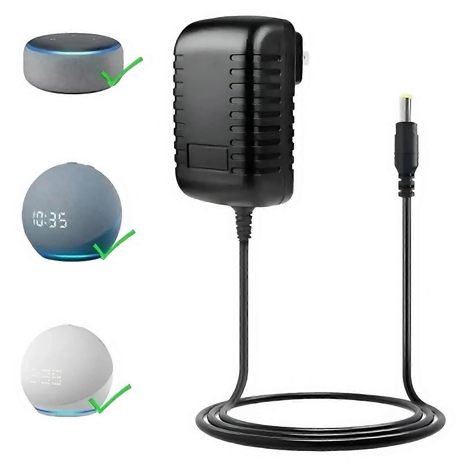 Compatible with Alexa Echo Dot 3rd generation, Dot 4th generation, Dot 5th generation 15W charger-HX