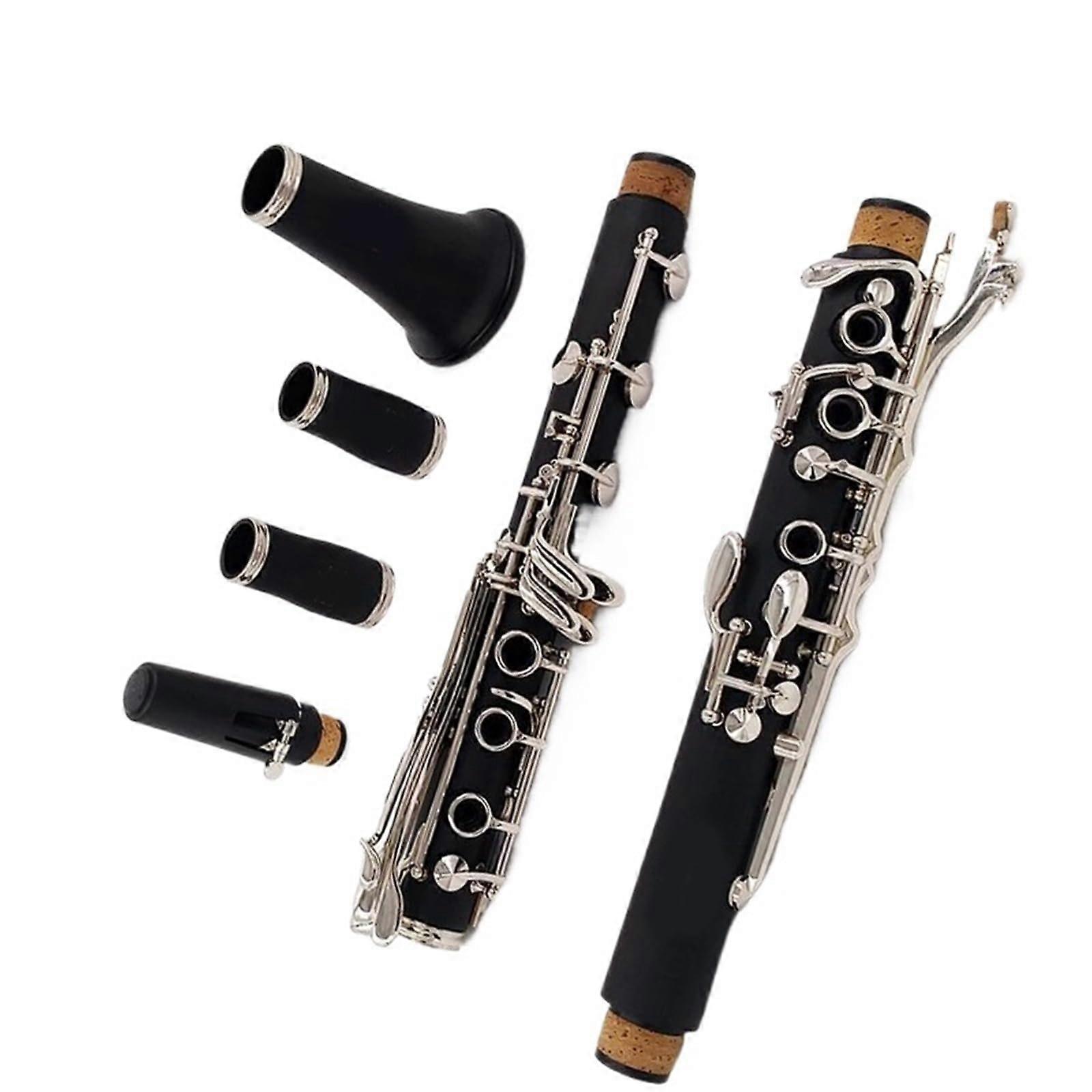G Clarinet E901 for Beginners with Bakelite Body and Durable Nickel Silver Keys