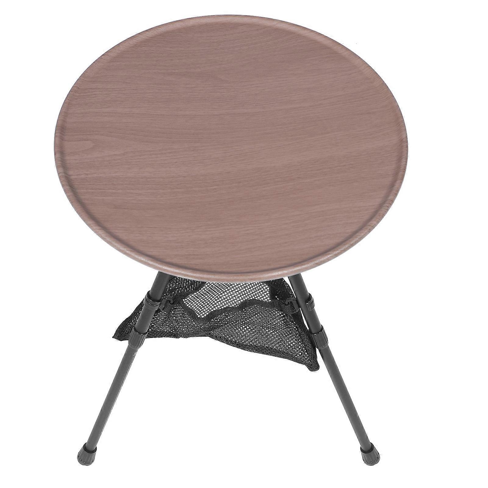 Round Table Portable Folding Camping Tables with Aluminum Alloy for 2Sets