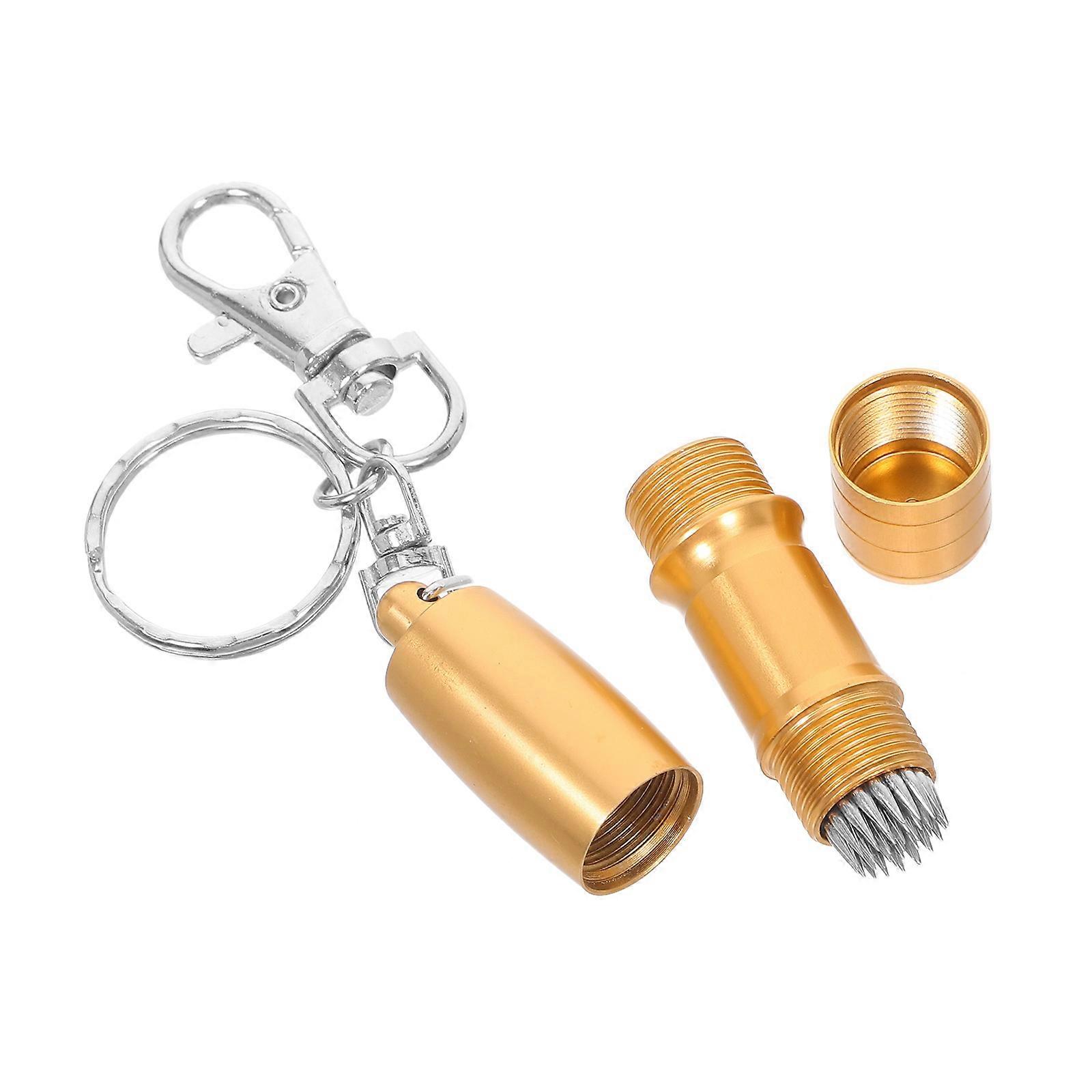 Billiard Pool Cue Accessories Tool for Cue Tip Shaping Golden