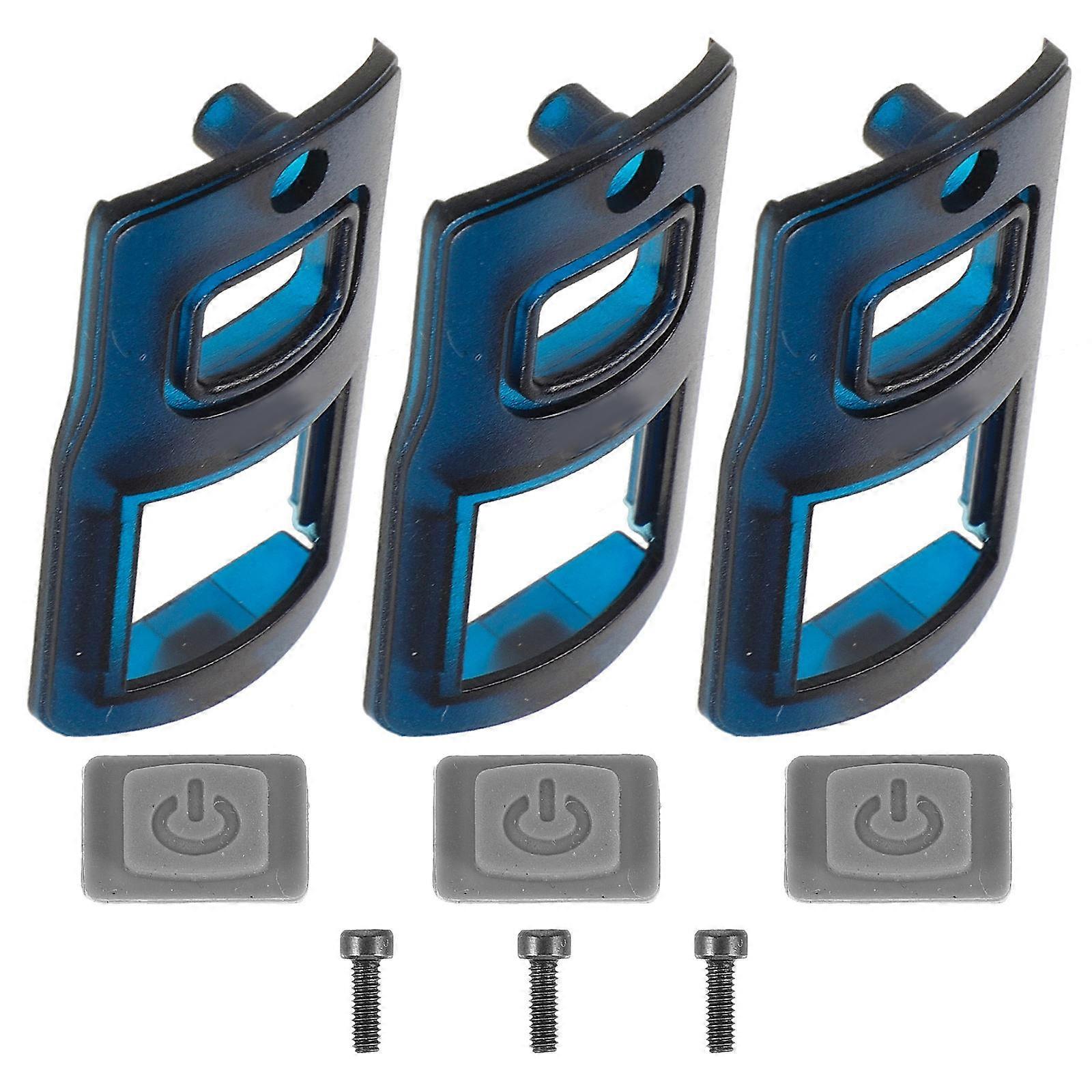 Microphone Wireless Control Bezel for Mic Use 3Pcs Durable Rubber Shell