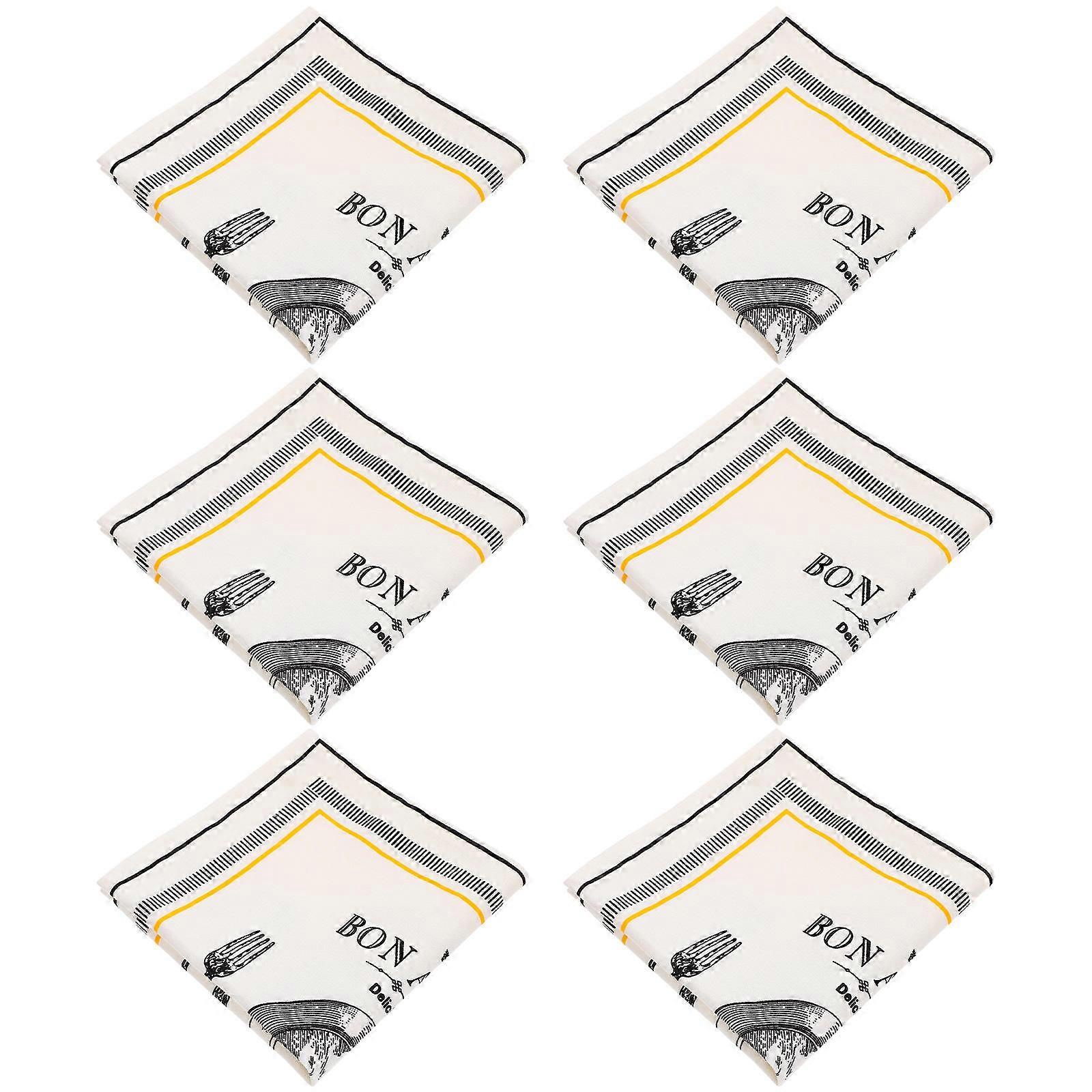 Placements Decorative Placemats Cloth Place Mats for Dining Table 18Pcs