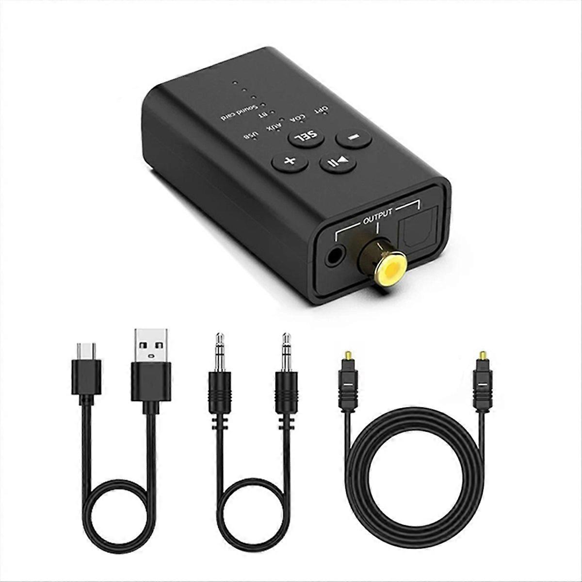 USB Bluetooth Audio Receiver for Speaker Amplifier PC TV