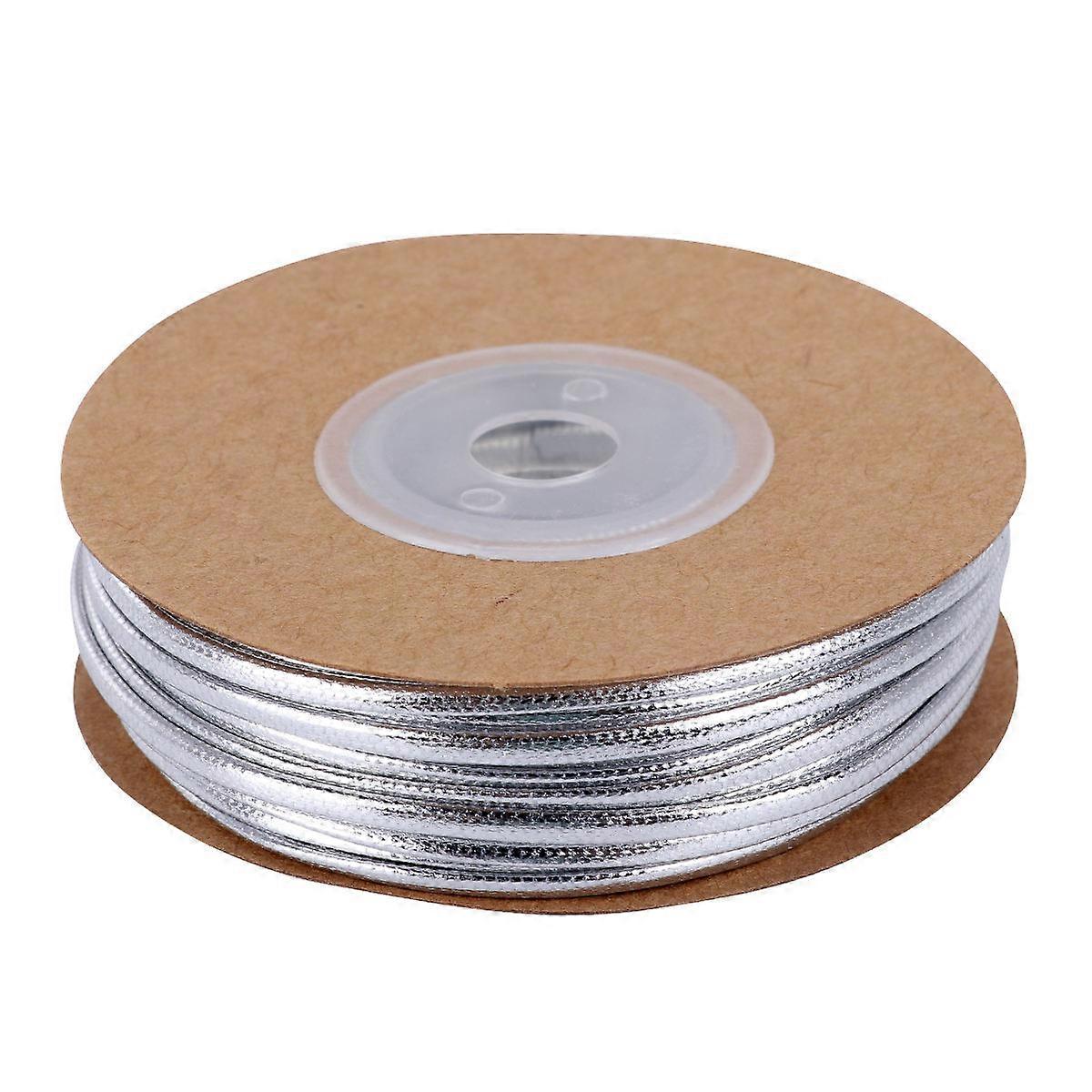 Cord Silver Cord for Beading Craft 15M DIY Thread