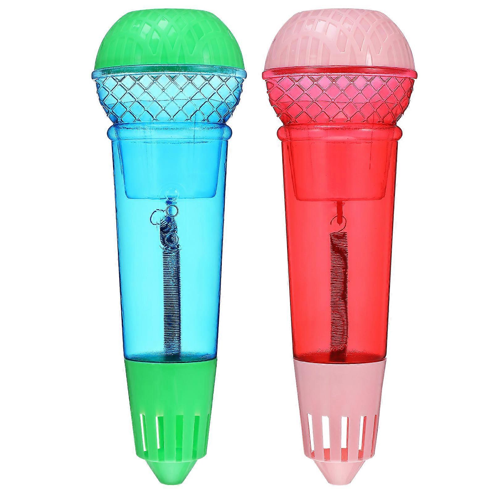 Children's Echo Microphone Toy Microphone Prop for Party Use 2Pcs