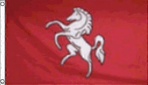 Kent Flag White Horse Invicta Flags