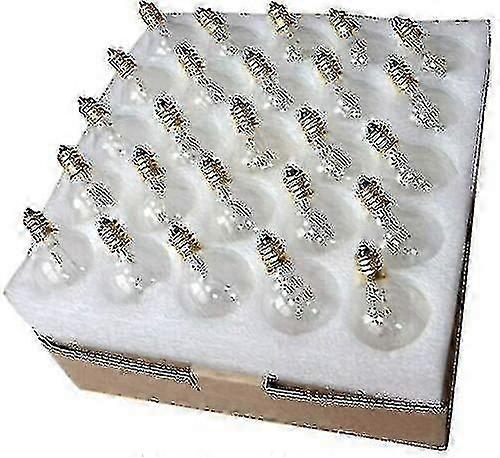 25x G40 Clear Bulb E12 7w For Party String Lights