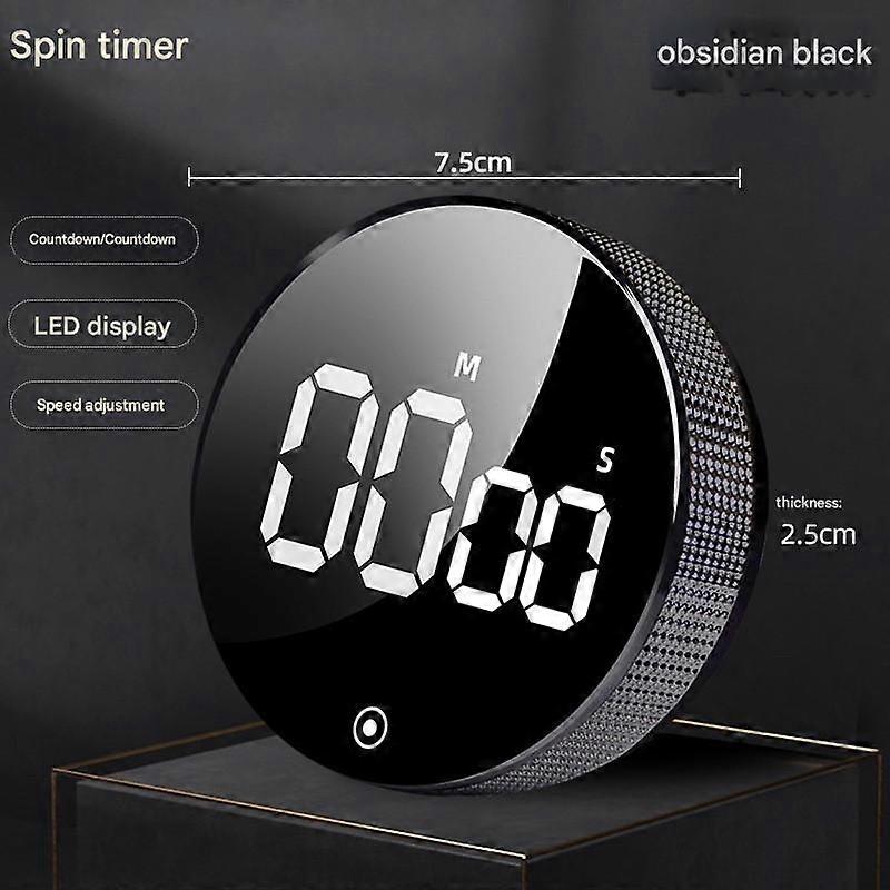 Electronic Rotating Timer, Kitchen Alarm Clock, Electronic Stopwatch, Multifunctional Timer