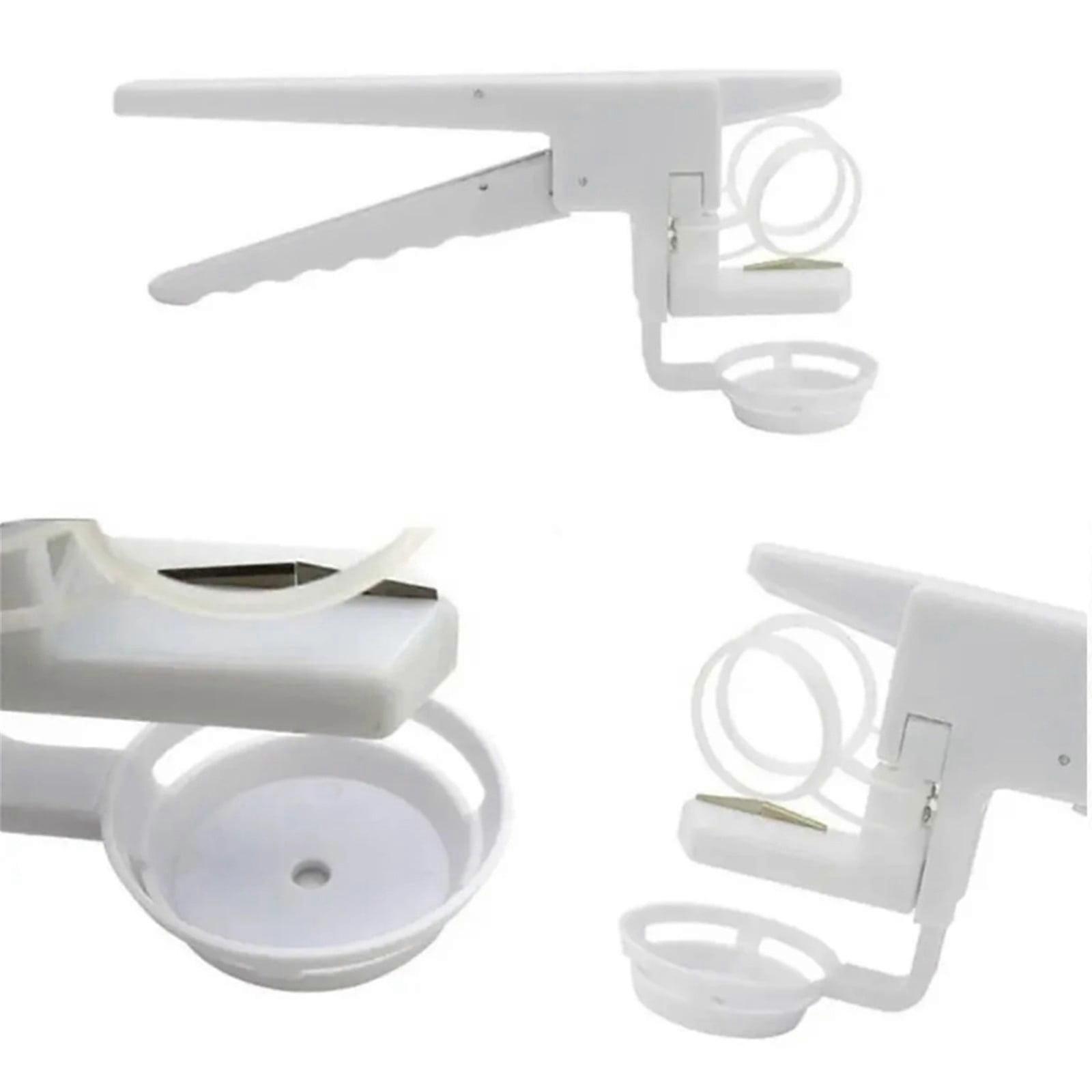 Egg Cracker Egg Separator, Handheld Egg Opener & Separator - 3-In-1 Kitchen Tool for Cracking, Cutting Shells & Separating Egg Yolk