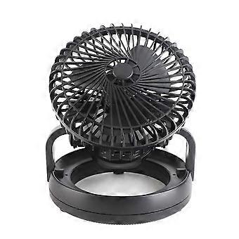 Lanterne LED avec 2 en 1 18 LEDs Rotation à 180 degrés Lumière légère pour ventilateur de camping pour les voyages en plein air