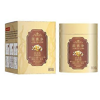 Jaysuing Seaweed Mask Hydrating Balance Water And Oil Brightening Skin Color Shrink Pores Repair Skin Care Facial Mask