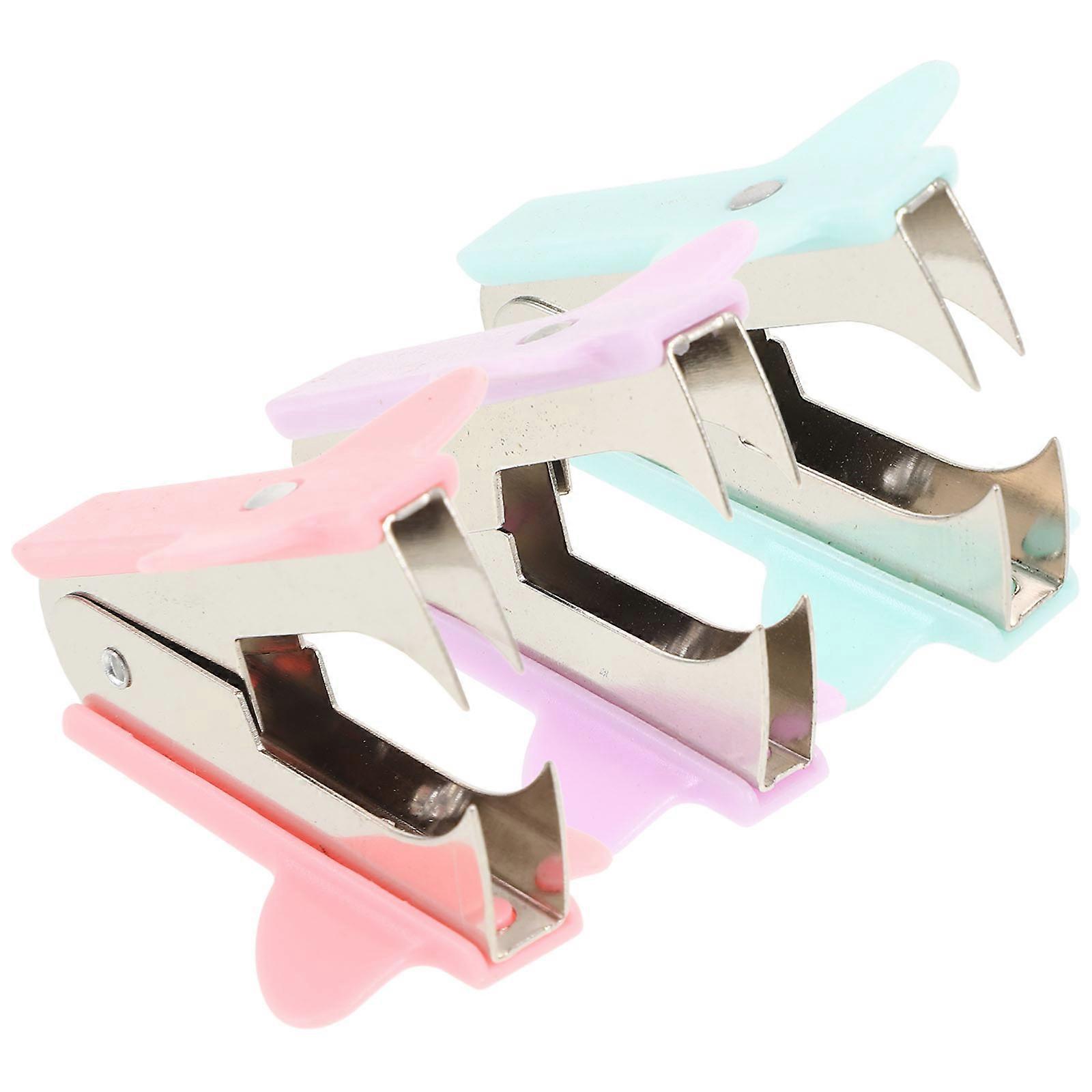 Staple Remover Portable Staple Puller for Office Use 3Pcs Set