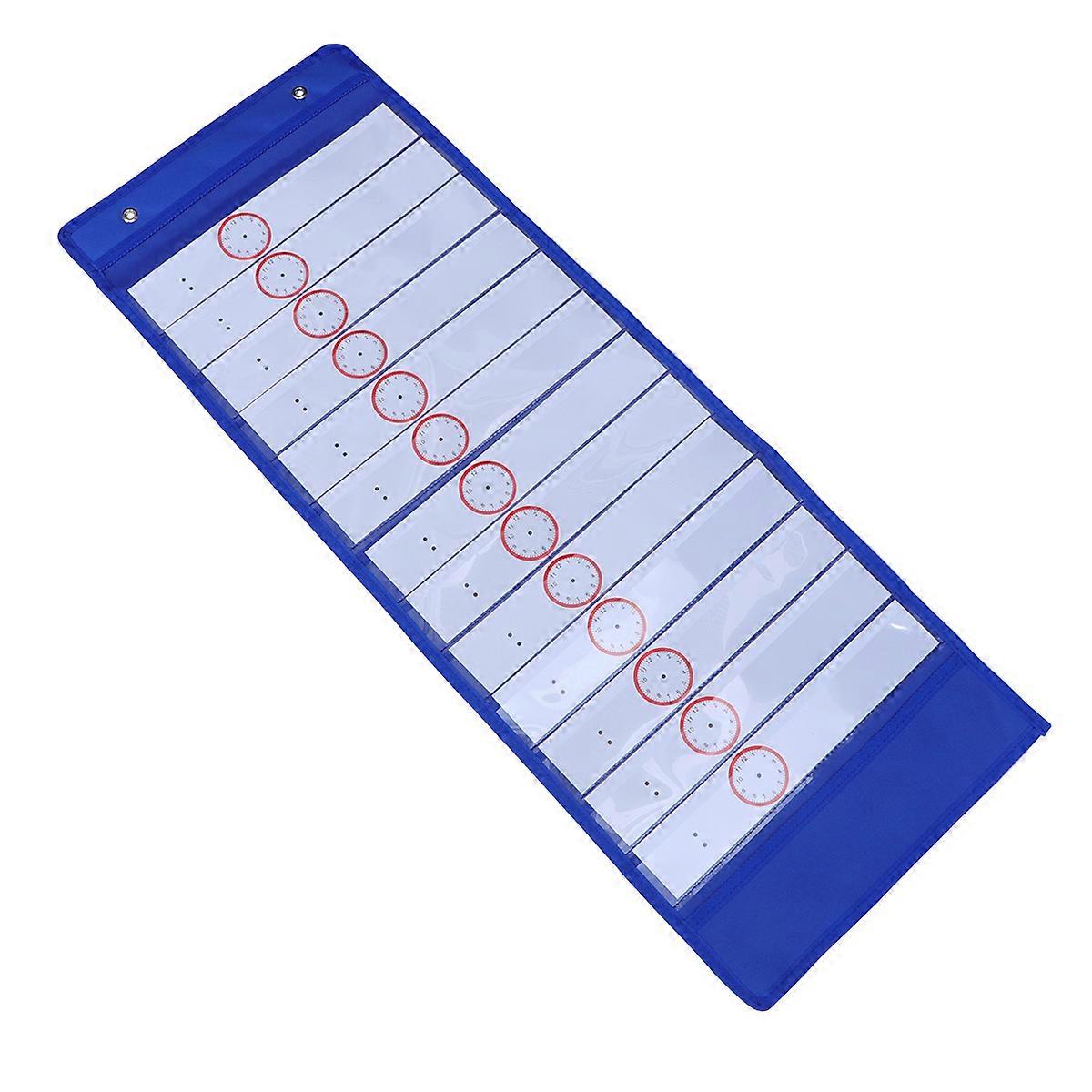 Time Schedule 14-Grids Transparent Classroom Timetable for Students Accessories