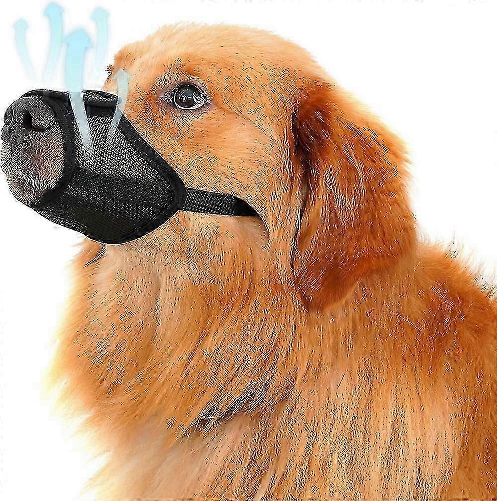 XSDog Muzzle Poisoned Bait Protection Muzzle With Adjustable Straps