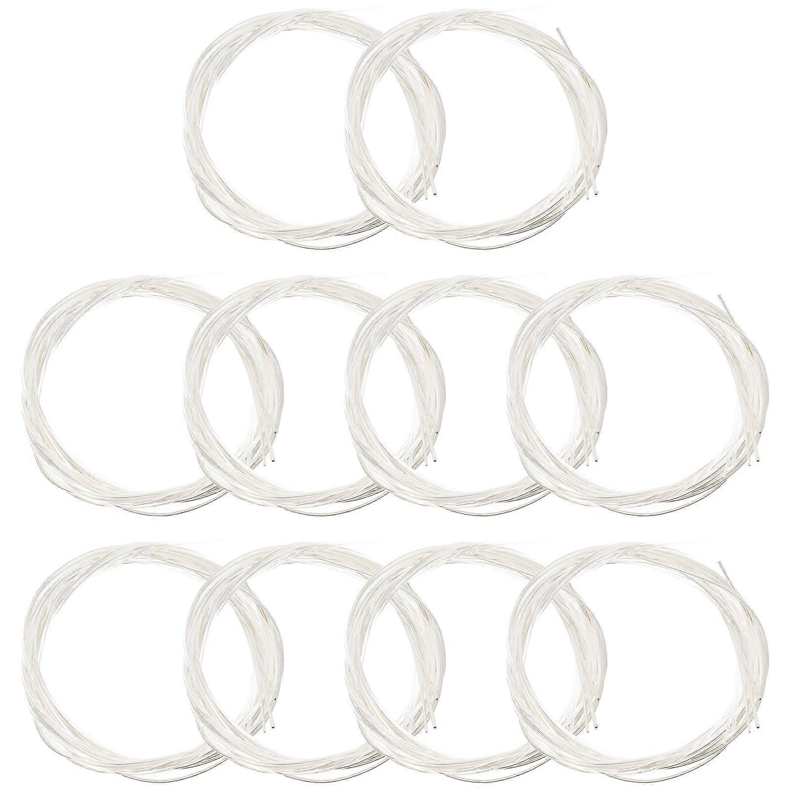 Guitar String Nylon Folk Guitar Strings Replacement for 10Packs