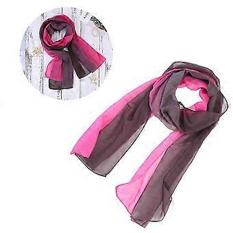 Women's Chiffon Gradient Scarf Lightweight for Beach Daily Wear