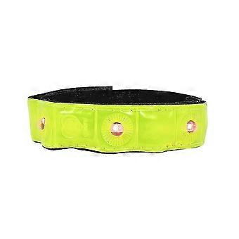 2 x reflecterende band arm been riem riem riem 4 led licht fietsen hardlopen joggen